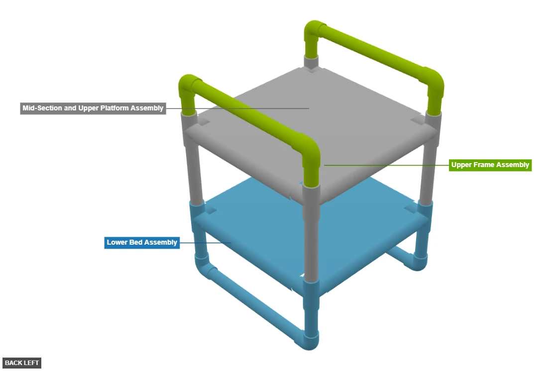 Double Cat Bed Free Plan And Visual Guide