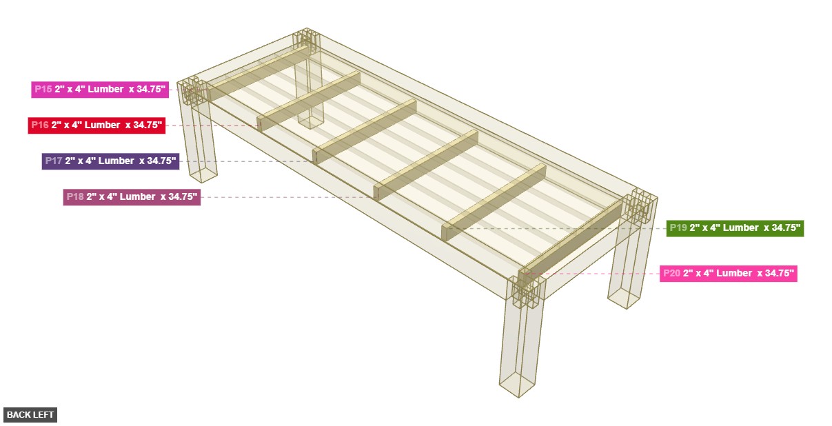 Assembly of Underside Support Installation - back_left
