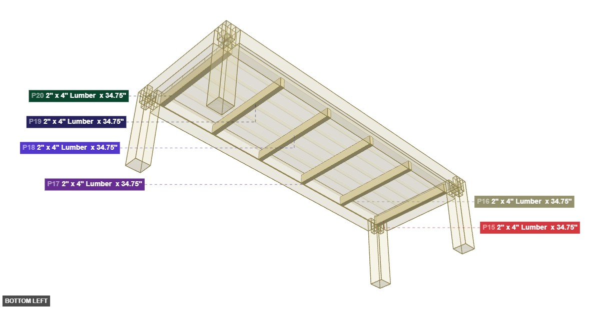 Assembly of Underside Support Installation - bottom_left