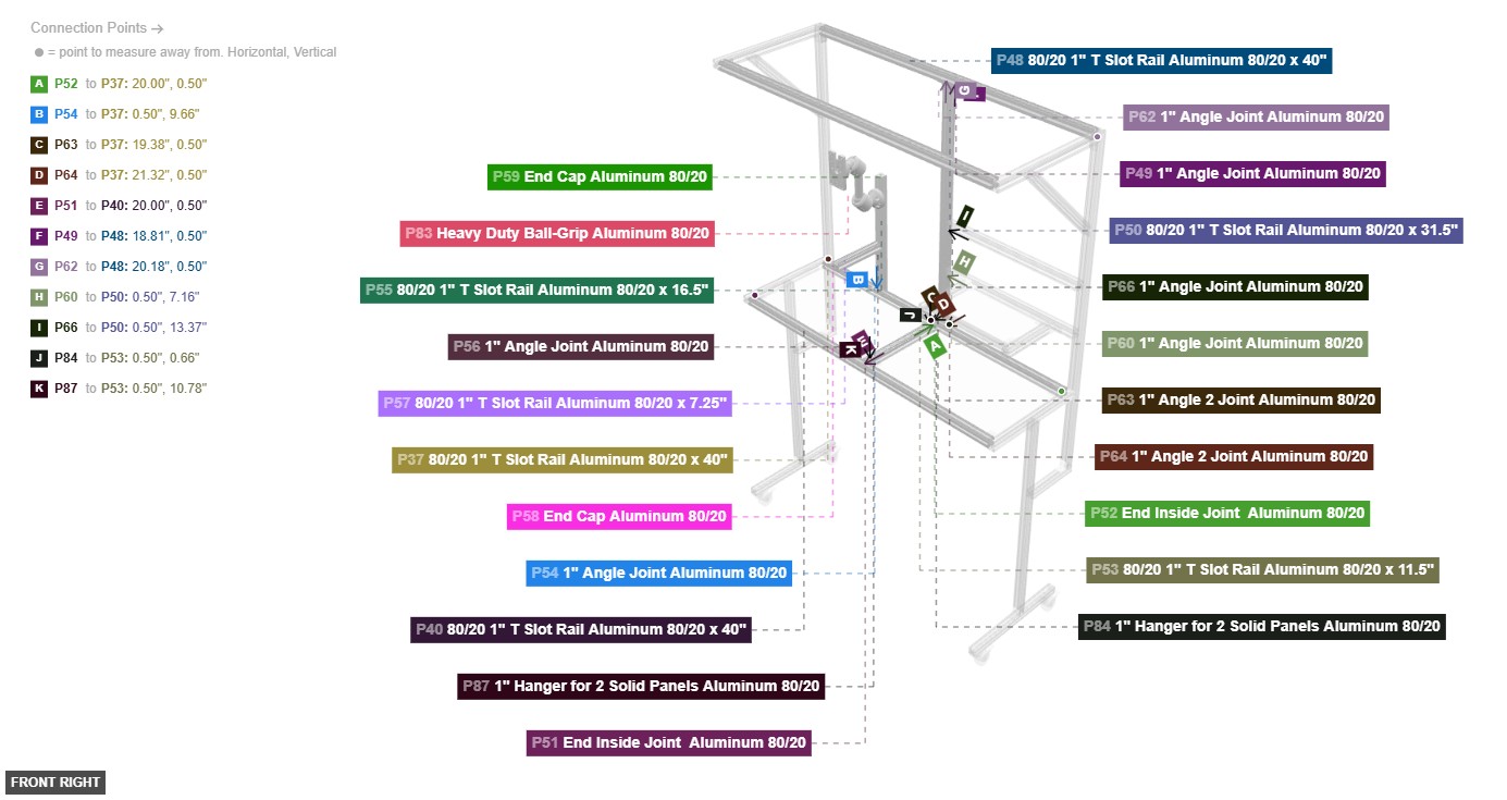 Assembly of Upper Frame Structure - front_right