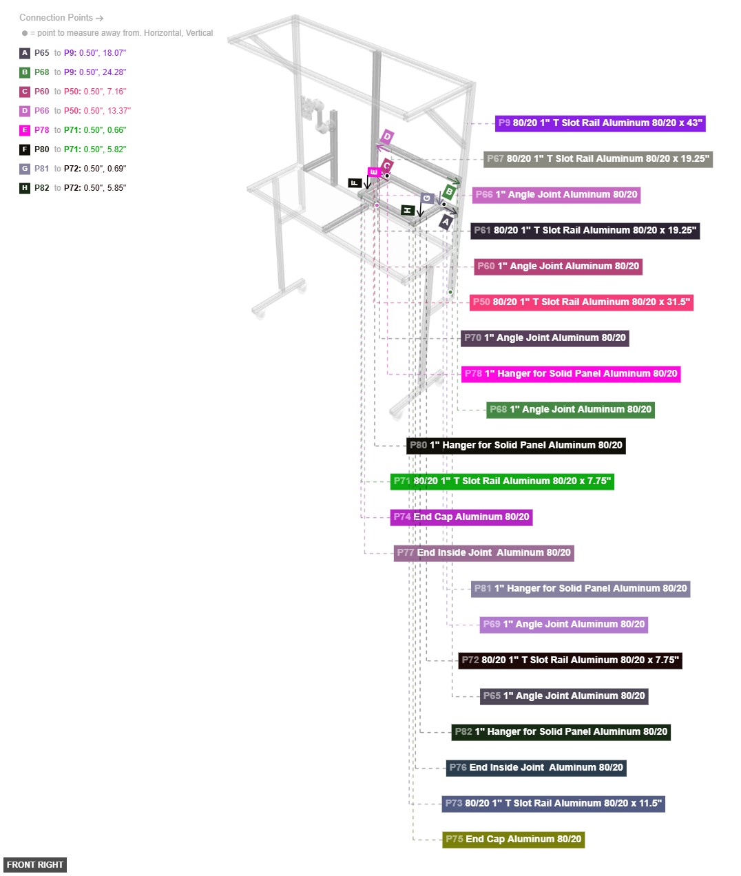 Assembly of Accessory Shelf Frame - front_right
