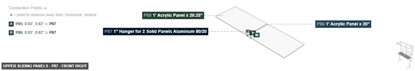 Upper Sliding Panels - Part 1