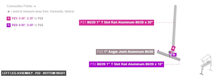 Left Leg Assembly - Part 1