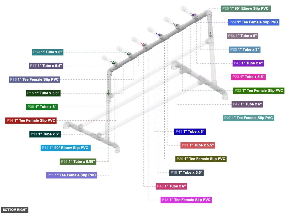 Assembly of Top Horizontal Structure Assembly - bottom_right
