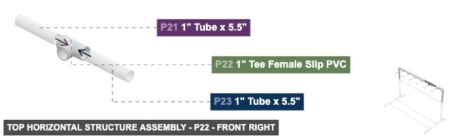Top Horizontal Structure Assembly - Part 1