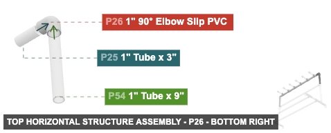 Top Horizontal Structure Assembly - Part 1