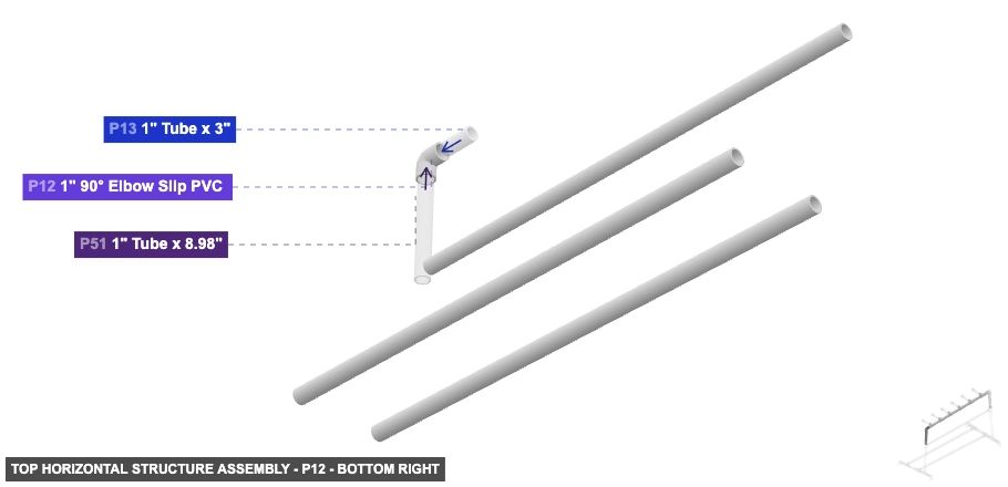 Top Horizontal Structure Assembly - Part 1