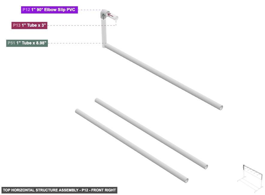 Top Horizontal Structure Assembly - Part 1