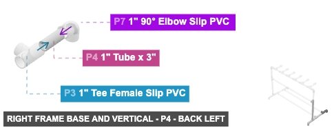 Right Frame Base and Vertical - Part 1