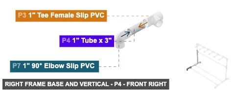 Right Frame Base and Vertical - Part 1
