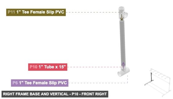 Right Frame Base and Vertical - Part 1