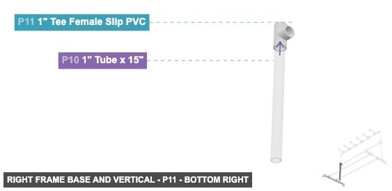 Right Frame Base and Vertical - Part 1