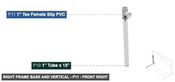 Right Frame Base and Vertical - Part 1