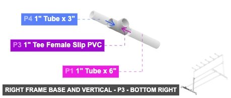 Right Frame Base and Vertical - Part 1