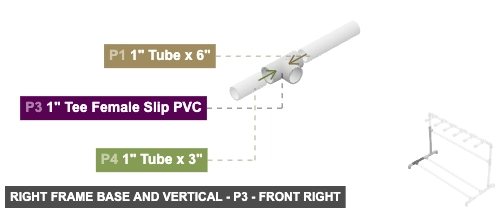 Right Frame Base and Vertical - Part 1