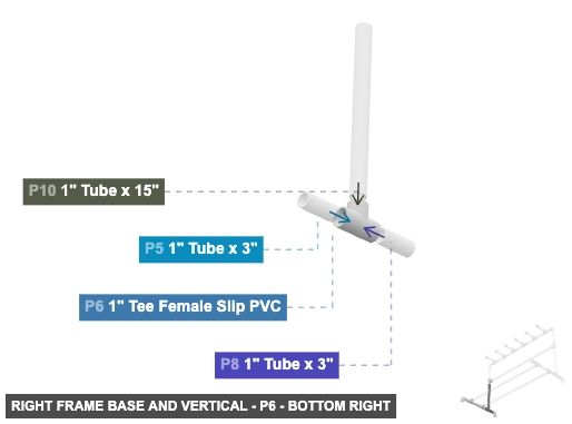 Right Frame Base and Vertical - Part 1