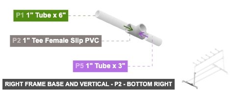 Right Frame Base and Vertical - Part 1