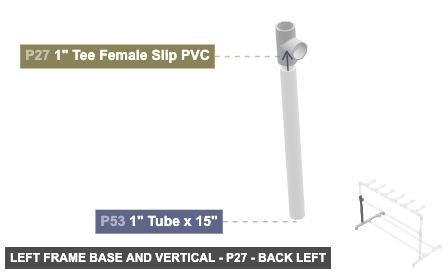 Left Frame Base and Vertical - Part 1