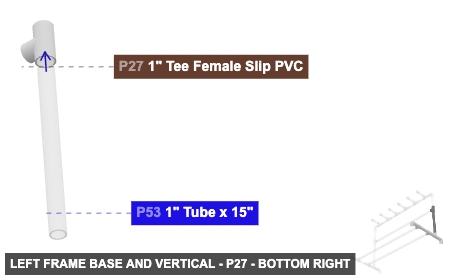 Left Frame Base and Vertical - Part 1