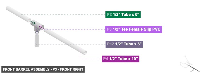 Front Barrel Assembly - Part 1/2