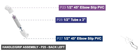 Handle/Grip Assembly - Part 1/2