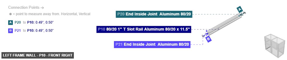 Left Frame Wall - Part 80/20 1