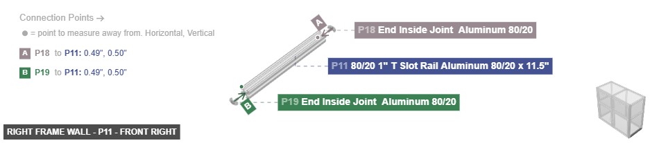 Right Frame Wall - Part 80/20 1