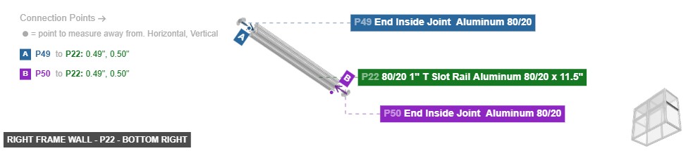 Right Frame Wall - Part 80/20 1