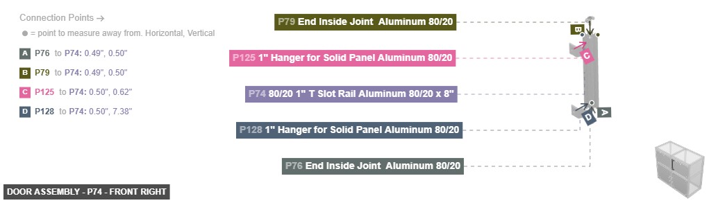 Door Assembly - Part 80/20 1