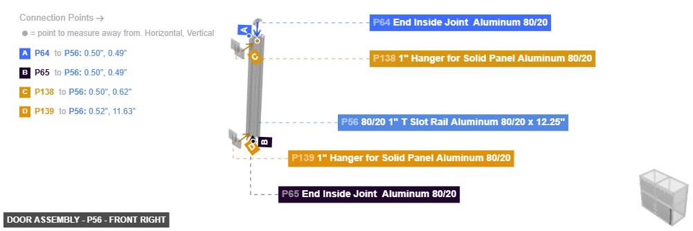 Door Assembly - Part 80/20 1