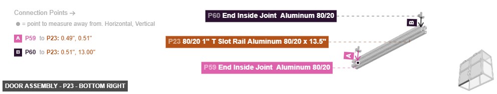 Door Assembly - Part 80/20 1