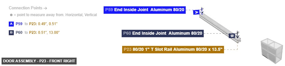 Door Assembly - Part 80/20 1