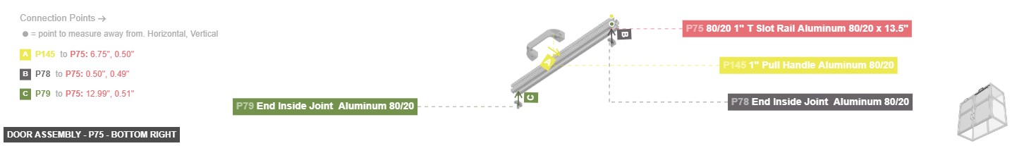 Door Assembly - Part 80/20 1