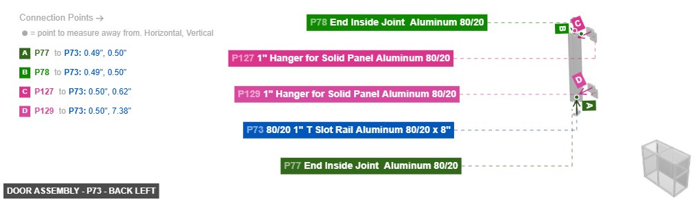 Door Assembly - Part 80/20 1