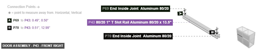 Door Assembly - Part 80/20 1