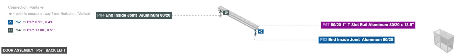 Door Assembly - Part 80/20 1