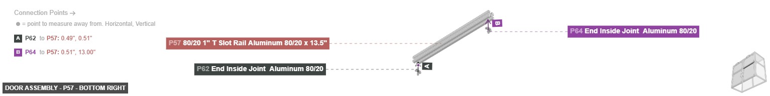 Door Assembly - Part 80/20 1