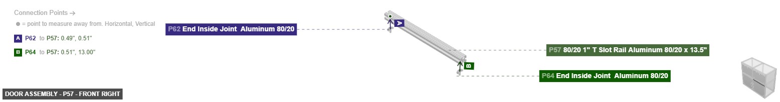 Door Assembly - Part 80/20 1