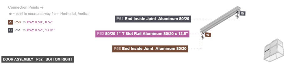 Door Assembly - Part 80/20 1