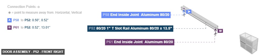 Door Assembly - Part 80/20 1