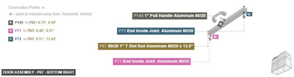 Door Assembly - Part 80/20 1