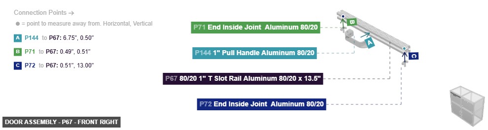 Door Assembly - Part 80/20 1