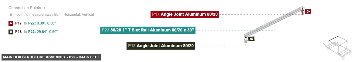 Main Box Structure Assembly - Part 80/20 1