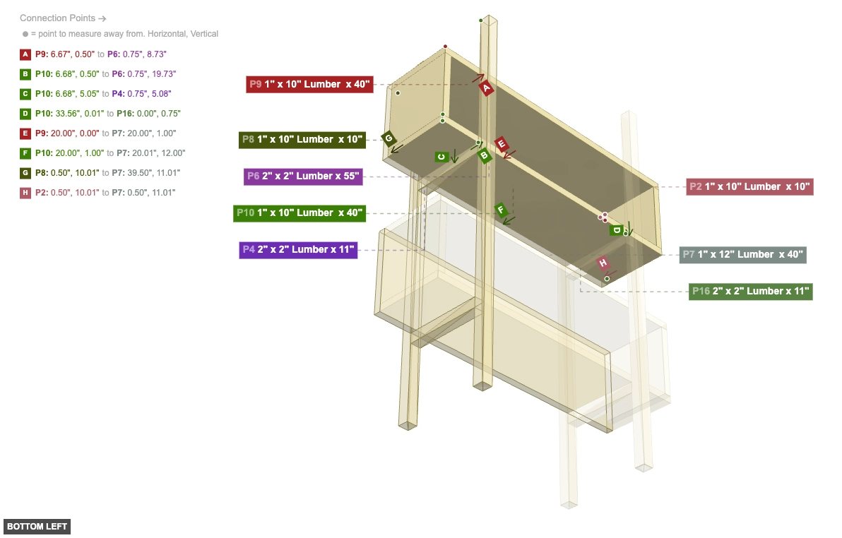 Assembly of Top Shelf Box Assembly - bottom_left