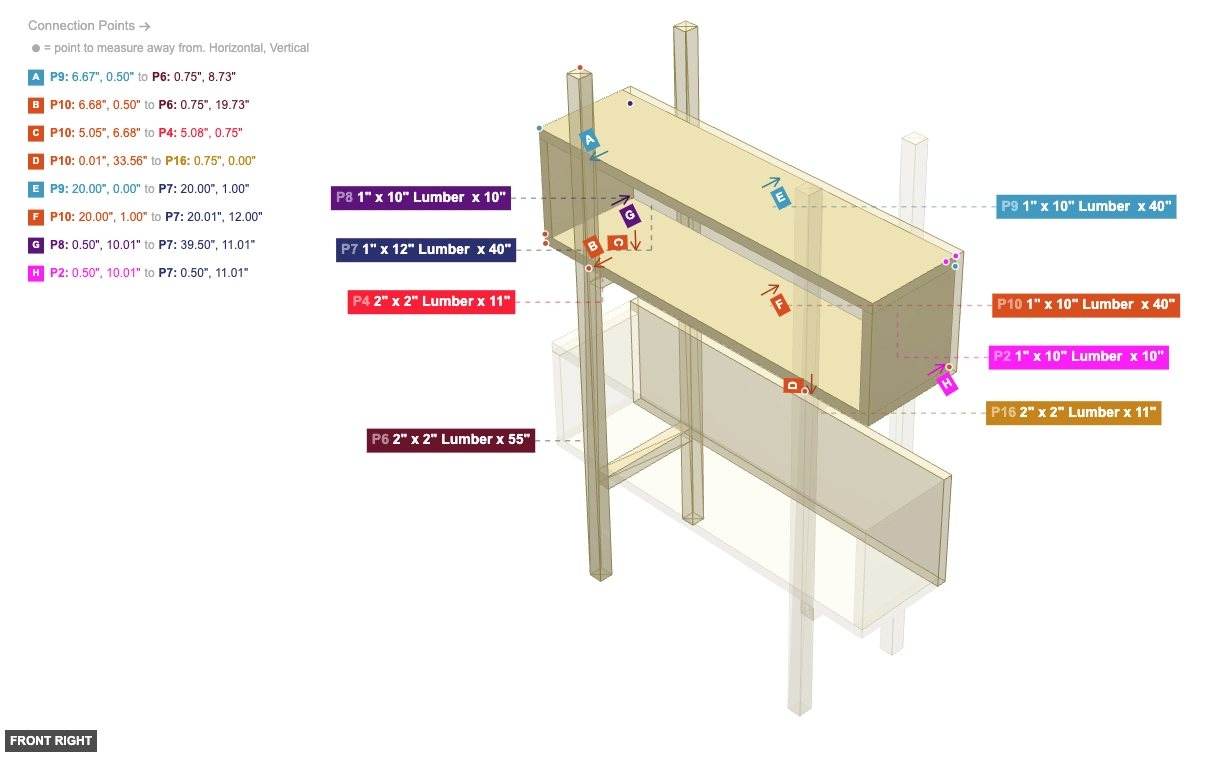 Assembly of Top Shelf Box Assembly - front_right