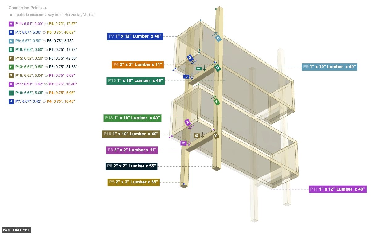 Assembly of Left Side Frame Assembly - bottom_left