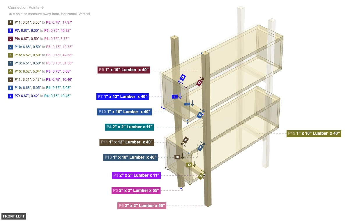 Assembly of Left Side Frame Assembly - front_left