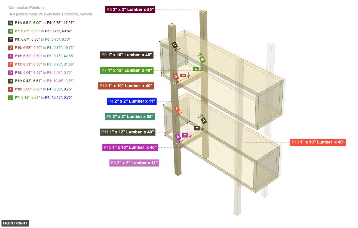 Assembly of Left Side Frame Assembly - front_right