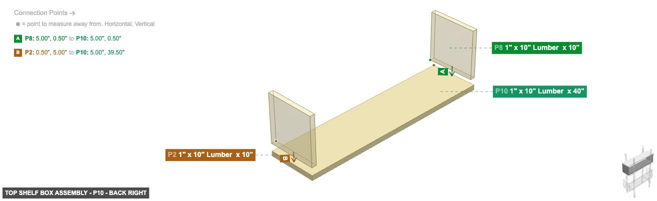 Top Shelf Box Assembly - Part 1