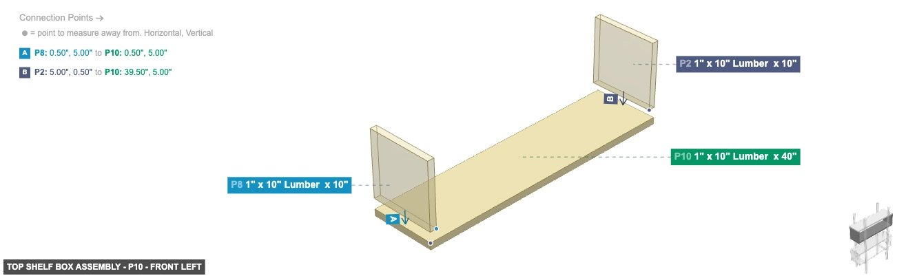 Top Shelf Box Assembly - Part 1